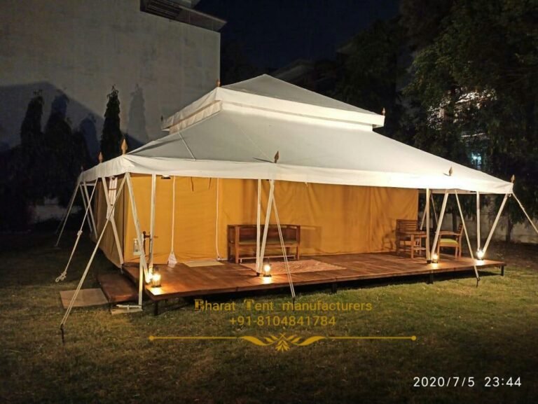 Raj Tents: Royal Indian Canopies - Bharat Tent Manufacturers
