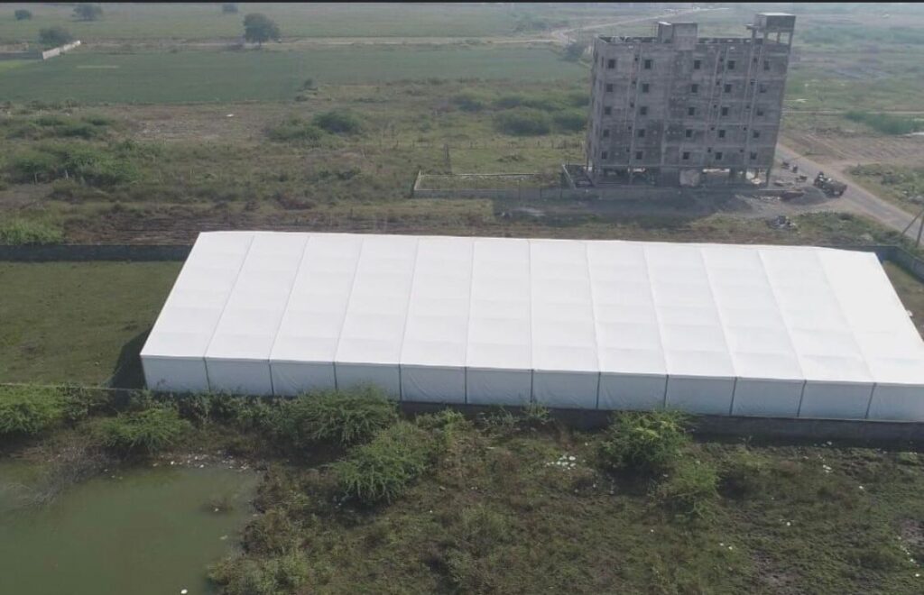 hanger tent